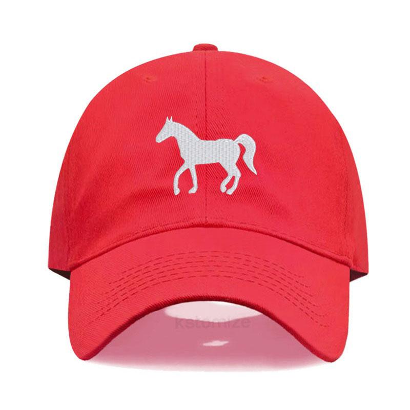 Șapcă de baseball pentru femei Șapcă pentru bărbați Bumbac spălat Broderie cal de desene animate Șapcă tată Șepci sport de golf pentru bărbați Pălării de soare Dropshipping