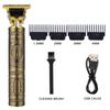 USB Charging Wireless Hair Clipper And Beard Trimmer, Easy To Trim Hair And Beard, Precise And Comfortable, Zero-gap Trimmer, Holiday Gift