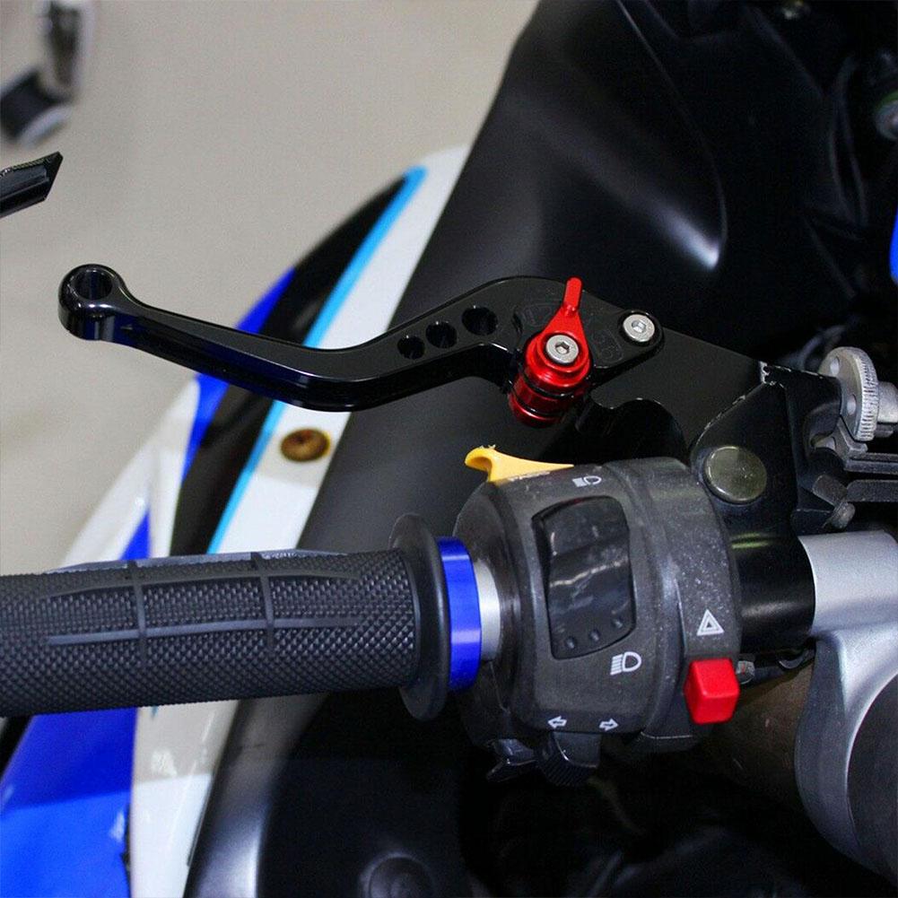 Motorcycle Modification Accessory - 2Pcs Adjustable Double Disc Brake Handle Lever For Scooters Electric Bike Accessories