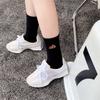 Warmer Winter Neu Lustige Stickerei Hamburger Pizza Muster Weiß Schwarz Grau Lässige Hipster Dicke Socken Weihnachtsgeschenk Dropship