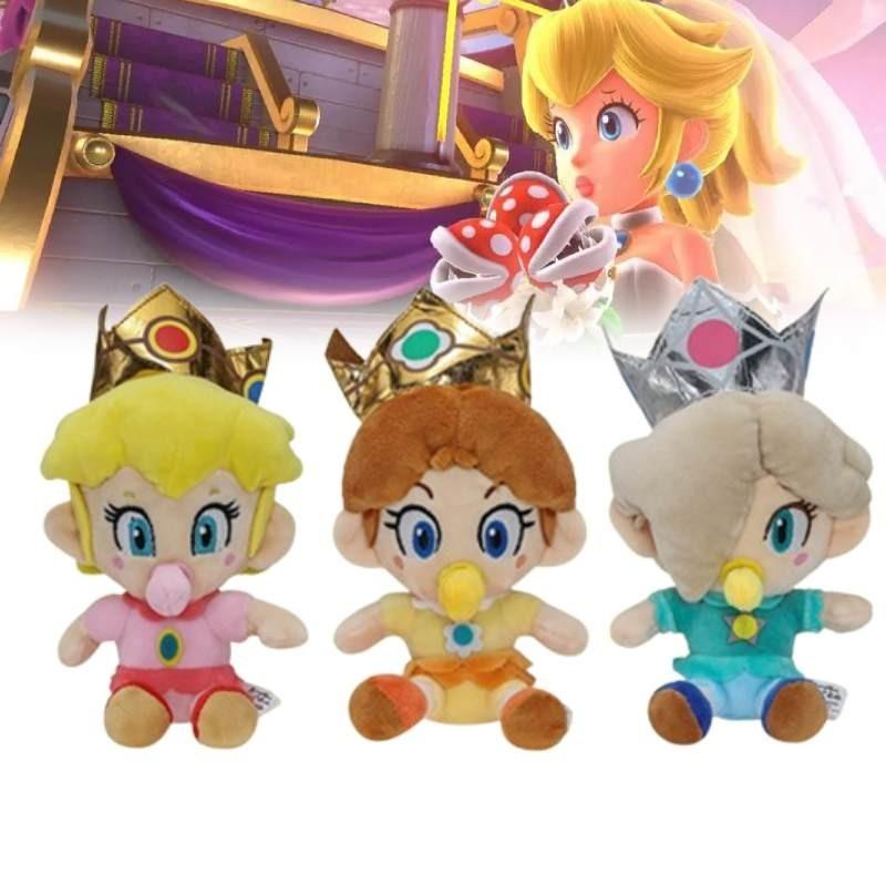 Super Soft Short Plush Princess Daisy Yellow Princess Plush Toy