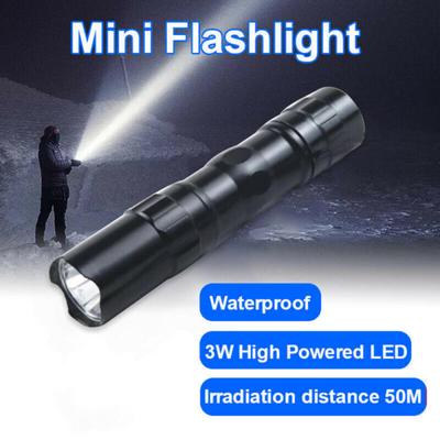 LED Flashlight Portable Ultra Bright Waterproof Rechargeable LED Flashlight for