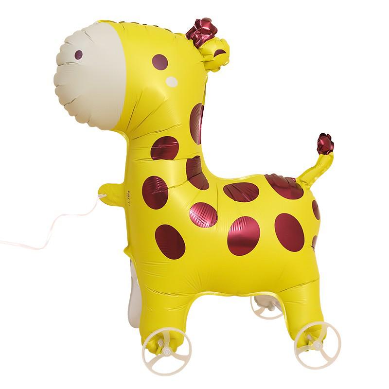 Kids' Leash with Wheeled Walking Animal Balloons - Outdoor Play Photo Props
