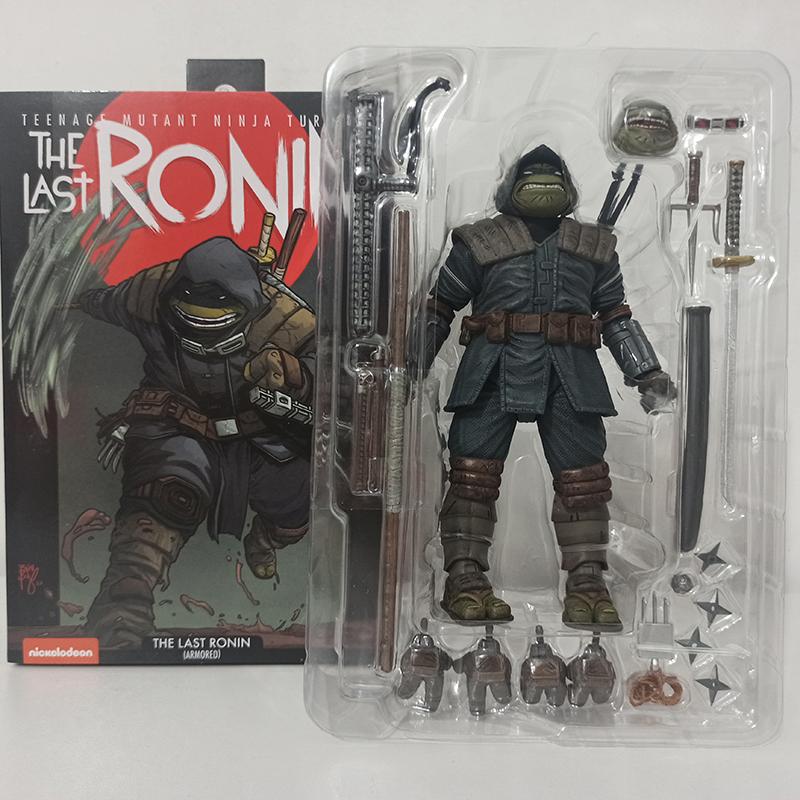 NECA Last Ronin Leonardo April Oneil Casey Jones Hunchback Michelangelo Mummy Raphael Frankenstein Monster Turtle Action Figure