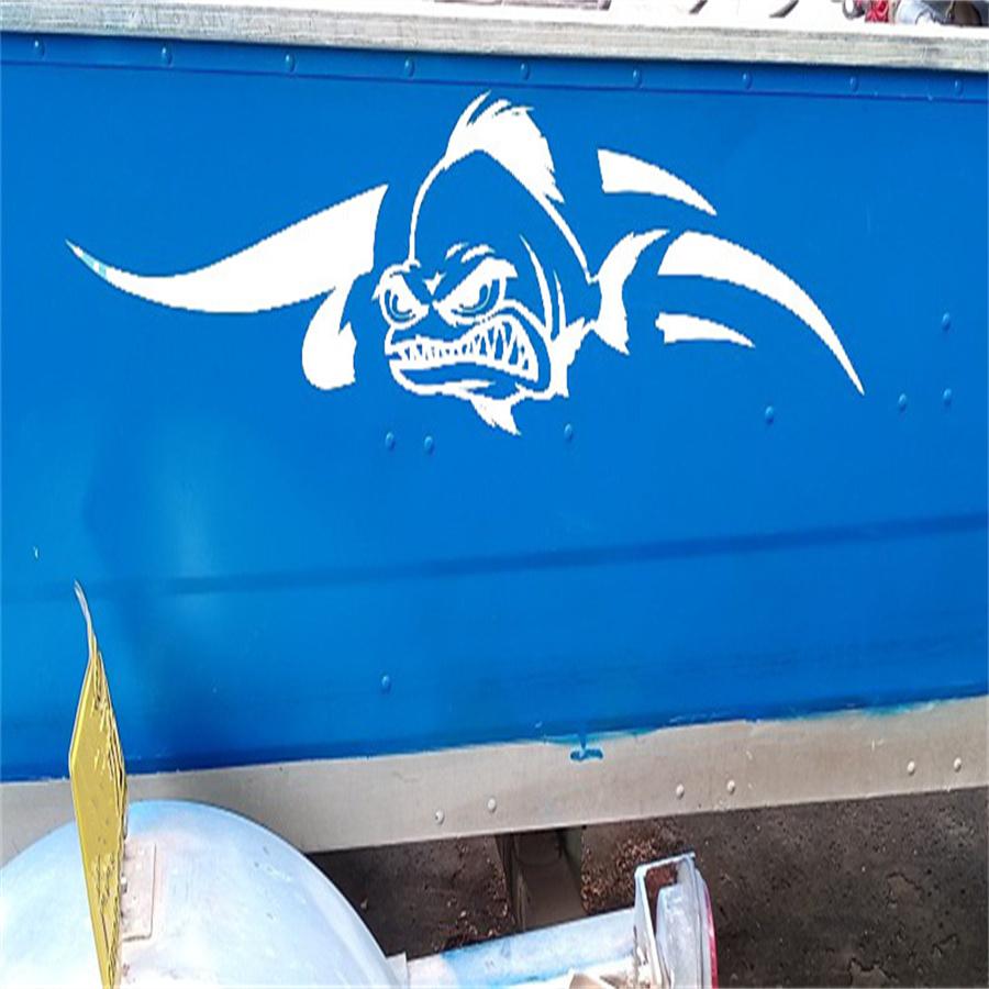 

Fish Boat Stickers Decal Vinyl Art Pattern Cruise Body Stickers Waterproof Sticker