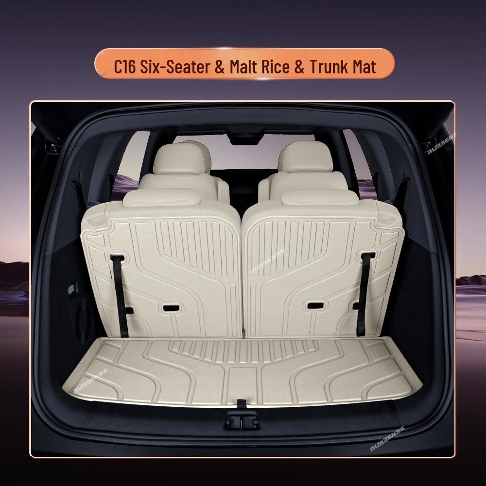 Leapmotor C16 Semi-enclosed Trunk Mat - New Model Interior Carpet
