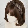 MAIA Sun Jacquard Hairband - Brown