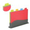4PCS Thickened Design Chopping Board PP Food Chopping Block Cutting Board  Food Preparation