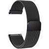 For Garmin Vivoactive 3/Vivoactive 3 Music/Venu Stainless Steel Mesh Milanese Smartwatch Replace Strap Adjustable Wrist Band (20mm)