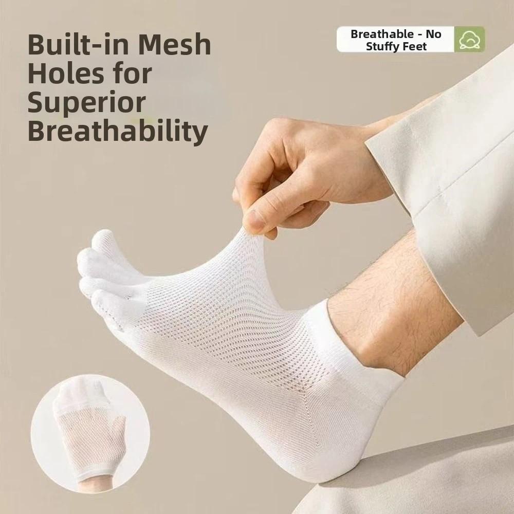 Hosiery Men's Five Finger Socks Anti-slip Sports Socks Breathable Five Toe Socks Soccer