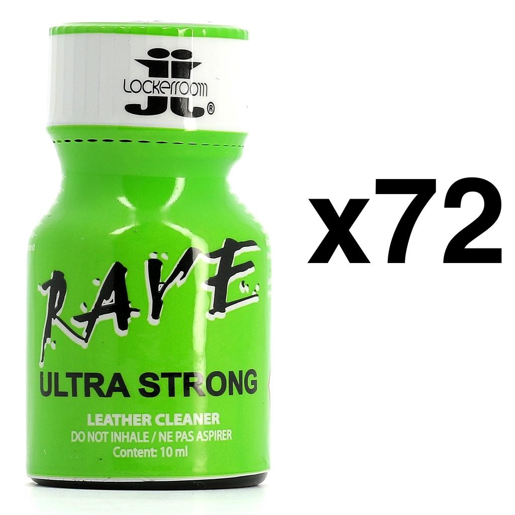 RAVE Ultra Strong 10ml x72 - Locker Room - LC Packs