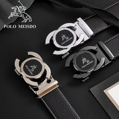 Cinturón de Cuero Genuino de Alta Gama para Hombre Paul - Piel de Vacuno de Capa Superior, Estilo Business