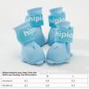 Chaussures pour chien imperméables de haute qualité, mode, respirantes pour l'hiver, chaussures pour chien imperméables en silicone pour animaux de compagnie