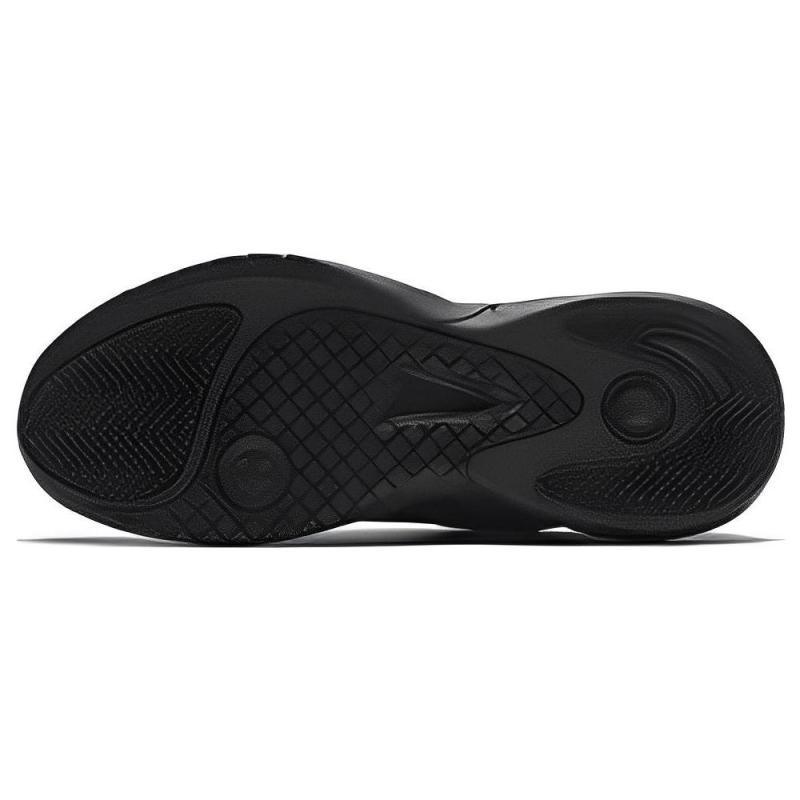 Anta ACE Anti-Slip And Wear-Resistant Breathable Low-Top Chunky Sneakers Men's Black Gray Sneakers 912338802-5