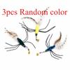 3pcs Artificial Insect Cat Toy Teaser Stick for Changing Heads Feather Pet Toys Wand Accessories