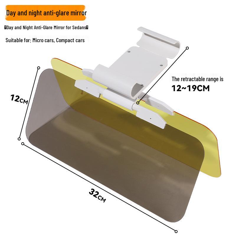 

Day & Night Anti-Glare Sun Visor and Night Vision Goggles for Car