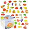 Colorful Puzzle Game for Children Fruits and Vegetables
