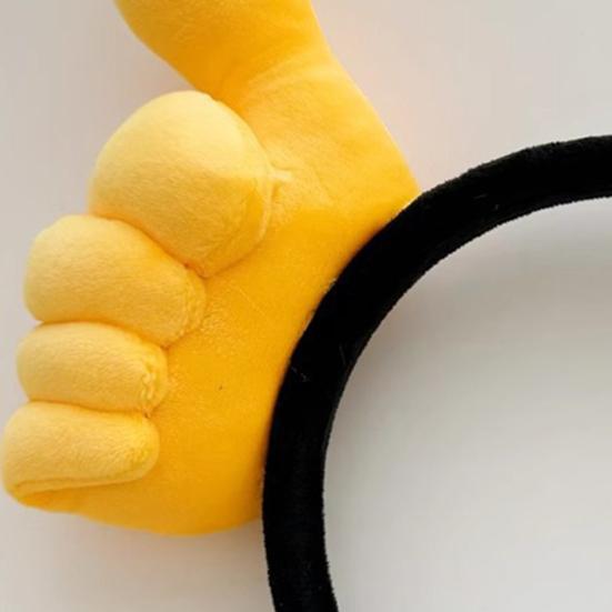 Cosplay čelenka Kreslené srdce Design s postojem palce nahoru Dívčí vlasová obruč Lehká Všestranná čelenka Vlasový doplněk