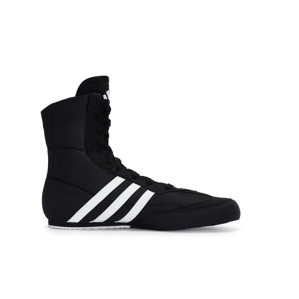 Adidas Box Hog 2.0 Abrasion Resistant High top Training Shoes Unisex Carbon Black White FX0561(Team80-S-BOX)