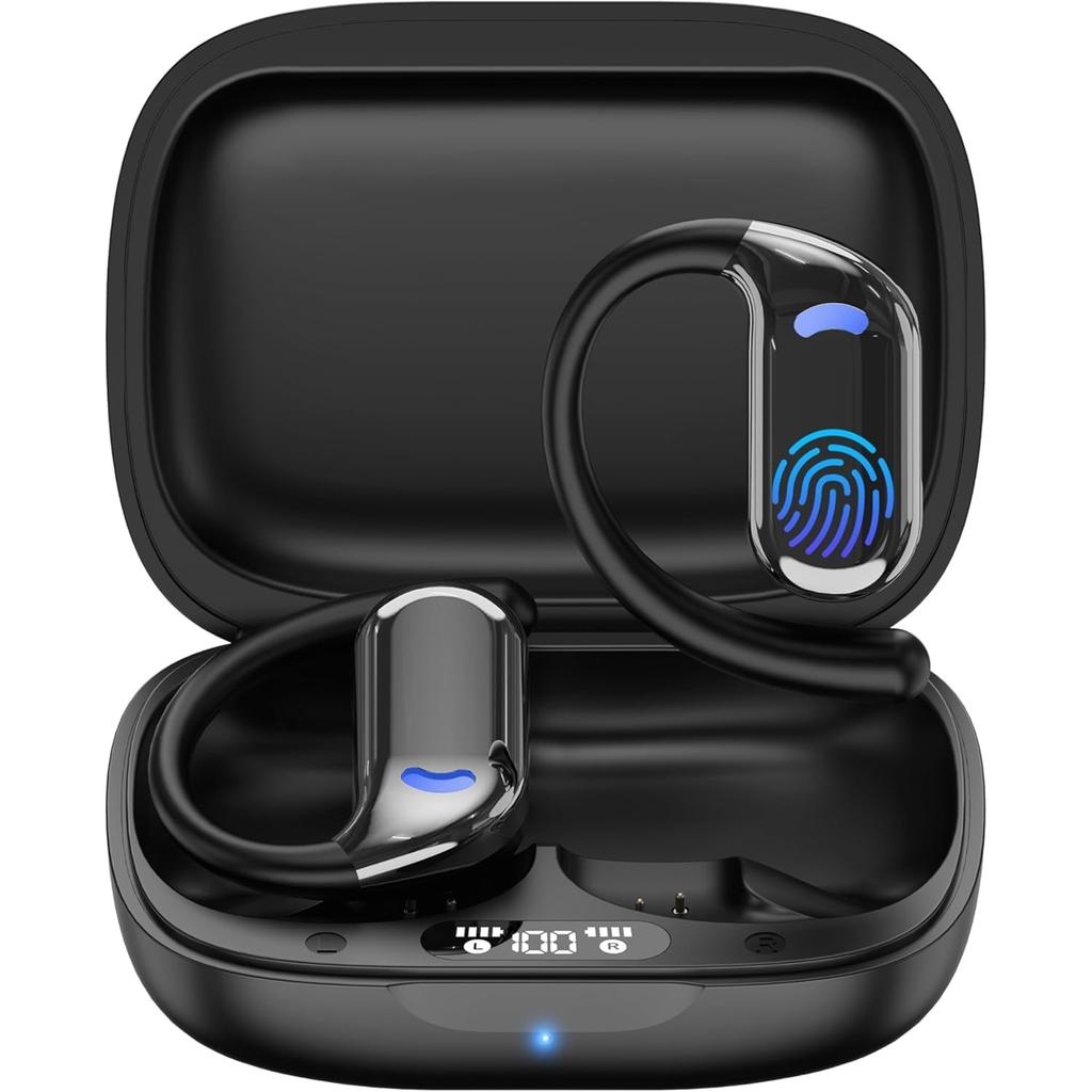 AI OWS Translation Earbuds 3-in-1 Translator Earphones 144 Languages & Accents & 8 Offline Translation Long Battery Life Earphones for Travel Business