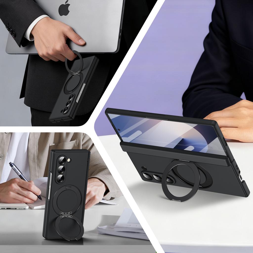 Magnetický kroužek Plně ochranný kryt pro Samsung Galaxy Z fold8 ultra Fold7 Fold6 5G Fold 8 7 6 5 Fold5 Ochrana pantu