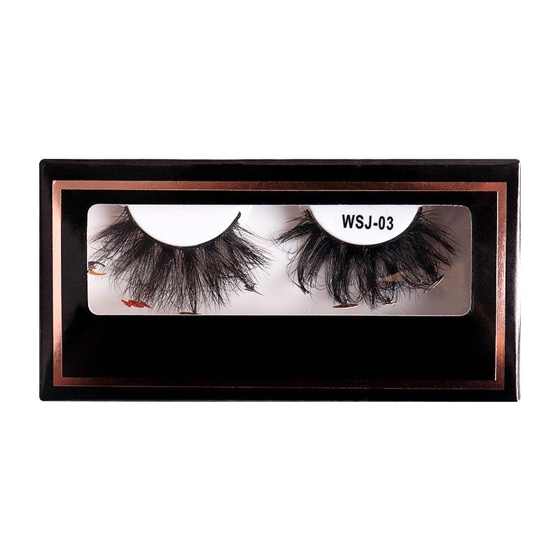 Halloween False Eyelashes A Pair Of High Imitation Mink Hair Decorative Stickers Thick Eyelashes
