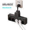 Europäische Steckdosenleiste mit 5 AC-Steckdosen & Einzelnen Schaltern – Optionale USB/Typ-C-Anschlüsse