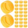 100 Pcs Bottle Cap Plastic Lids for Water Caps Colorful Accessories Pp Child Sealing