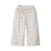 Girls' Summer Mosquito Proof Pants Polka Dot Loose Wide Leg Pants Girls' Summer Clothes Breathable Air-conditioned Pants
