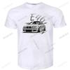 100% Cotton T Shirt Luxury Clothing O-neck Tees Hot Sale Germany Classic Legend Car E46 E60 E61 Tops Plus Size Teeshirt