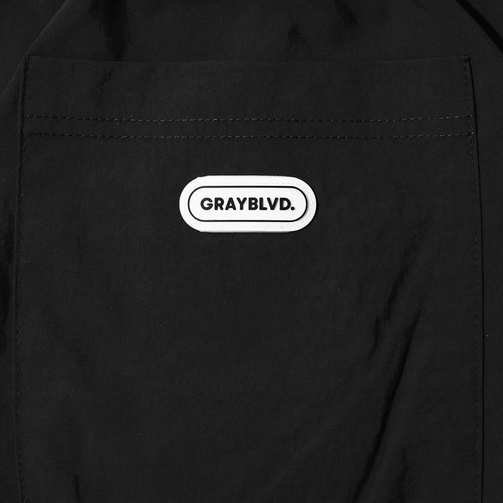GRAYBLVD Bastu Piping Track Pants (Black)