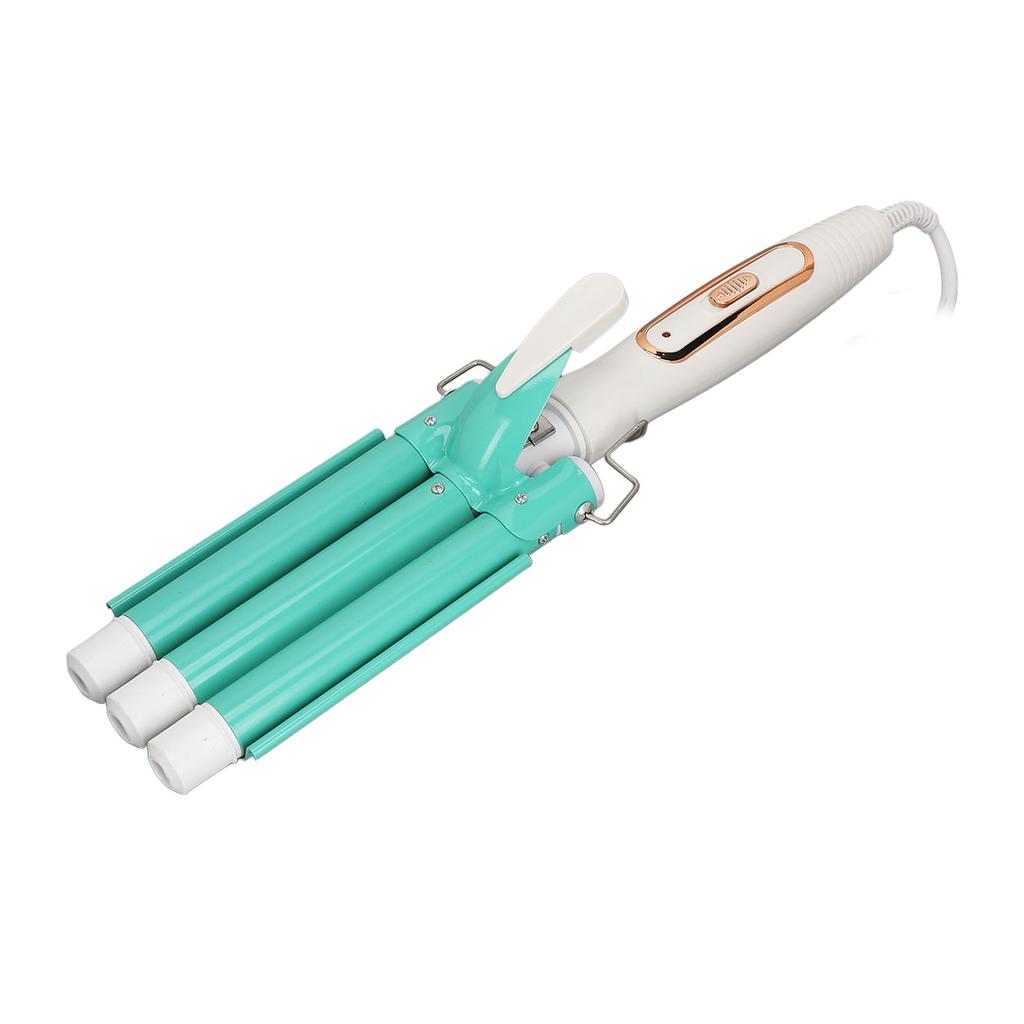 Hair Waver Curling Iron Adjustable Temperature Versatile Rotating Cord Hair Crimper for Home US Plug 100 To 240V