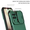 Shockproof Case for Samsung A12 A22 4G A22S A42 5G Push Pull Camera Protection Live Stand Phone Cover for Galaxy M32 M12 Cover