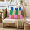 Striped ColorBlocking Art Pattern Pillow Case for Sofa Living Room Home office Decor Protective Cover