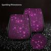 2pcs Bling Car Headrest Covers for Women Full Rhinestone Headrest Fits Most Cars