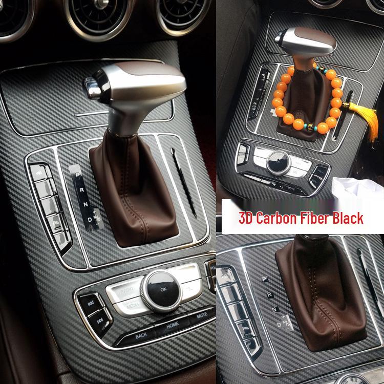 Cheetah Maitu CS10 Mittelkonsole Schalthebel Carbonfaser Wrap Aufkleber