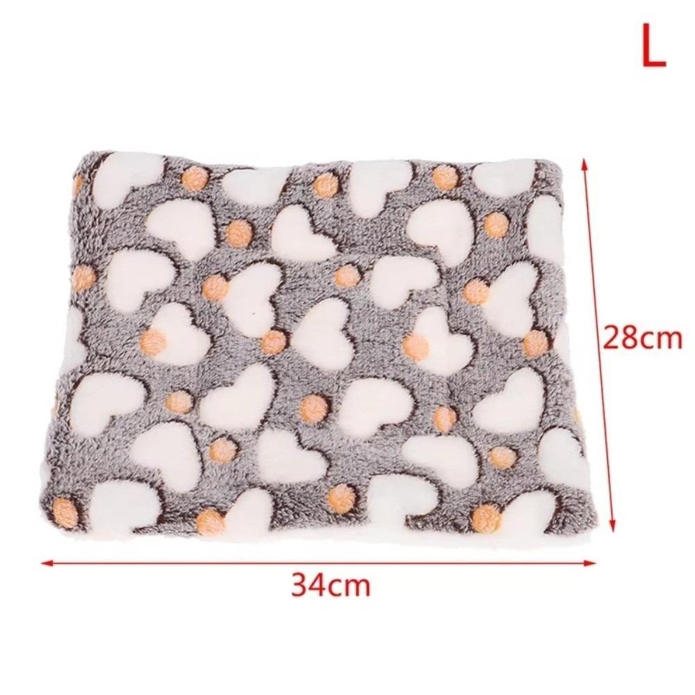Bequinte Wintermatte Waschbar Warme Polsterung Kleintier Schlafsack Kausicher Haustierbettmatte Winter