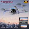 X40 GPS Drone Professional 4K Camera 3-axis Gimbal Aerial Optional Obstacle Avoidance Brushless 5G WIFI FPV RC Quadcopter Toys