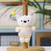 Plush Bear Keychain With Cute Mini Hat For Bag Decoration And Collectors