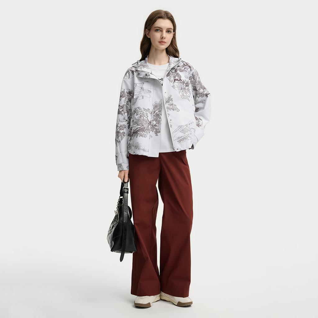 Fila Heritage Casual Fashion Trendy Comfortable Jacket Women Jacket F11W538703F-ZA