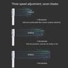 Handheld Fan 3000mAh Rechargeable Battery Foldable Handheld Fan Battery Operated with 3 Speed for Outdoor Travel