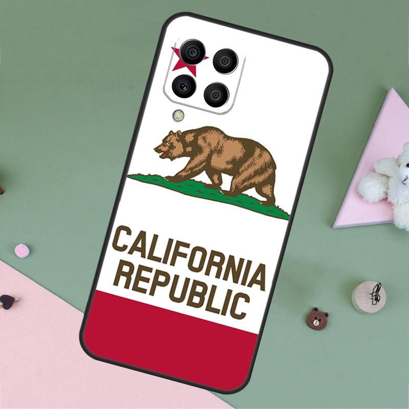California Flag For Samsung Galaxy M20 M06 M16 M12 M13 M14 M15 M35 M55 M34 M54 M33 M53 M21 M31 M32 M52 Case