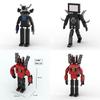 Mgw Maze Witch Plastic Building Blocks Toy Skibidi Toilet Vs Surveillance Man Hot Game