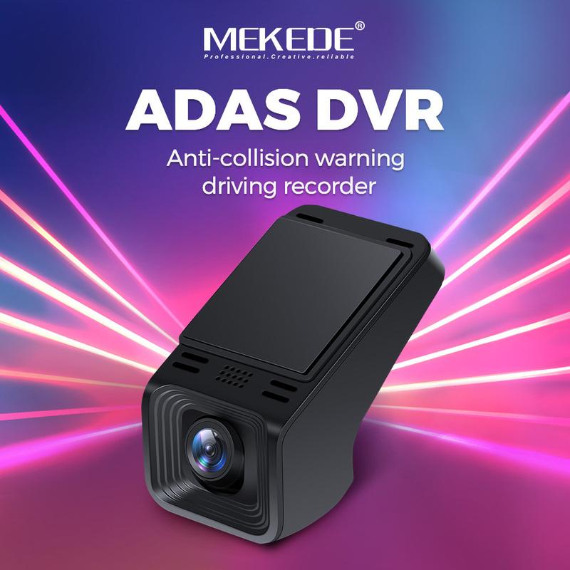 MEKEDE Auto DVR Kamera Full HD 1080 ADAS LDWS Kollisionsschutz Nachtsicht Auto Recorder Navigator Android DVD Player TF-Kartensteckplatz