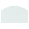 VidaXL Glass Plate for Fireplace 80x50 Cm 324151