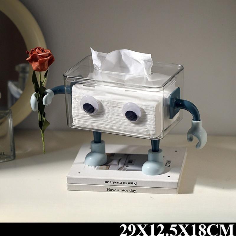 Creative Cartoon Tissue Box Funny Tissue Box Holder Modern Napkin Boxes for Living Room Decoration Accessories for Bathroom