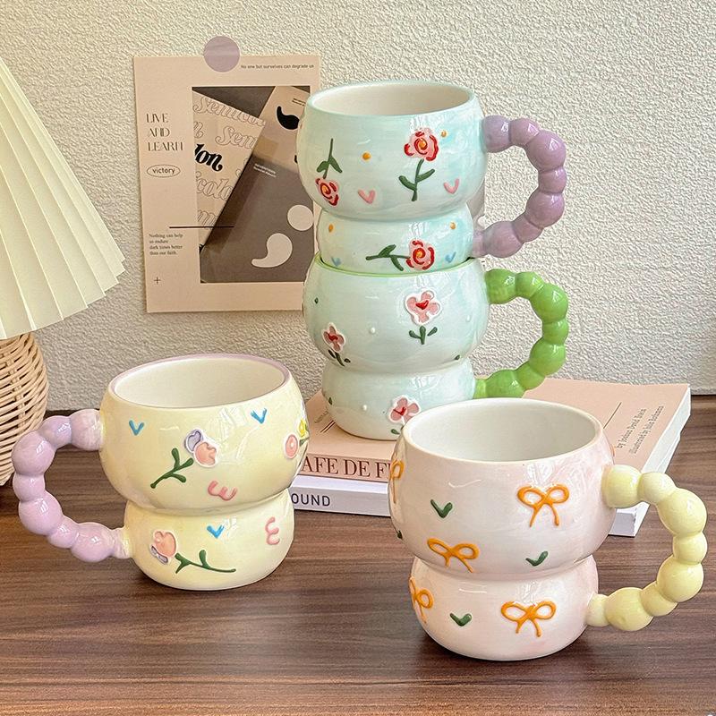 School Gifts for Teachers and Classmates, Ceramic Mugs, Couples, Coffee Mugs, Birthday Gifts for Girls, Gift Boxes