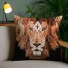 M-MarceloS B-Burlon Pillow Case Sofa Short Plush Double-sided HD Printing Room Home Office Gift Cushion Cover