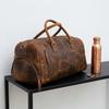 Genuine Leather Travel Duffel Bag Weekend Luggage Buffalo Leather Duffle Bag