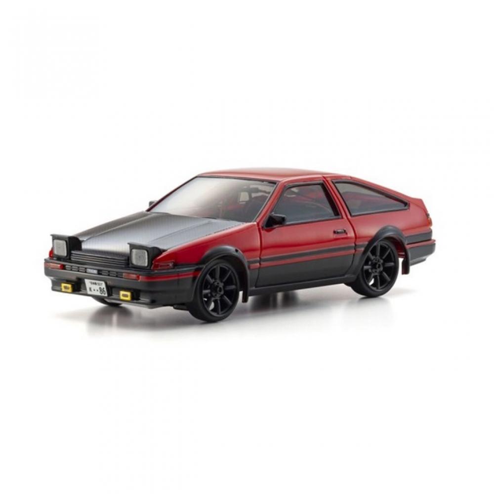 Kyosho Radio Control Toyota Sprinter Trueno Ae86  Red Black 